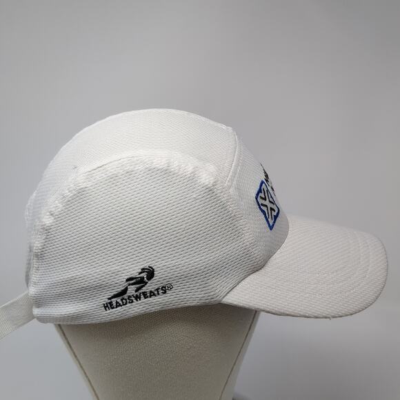 Multisport Mastery Slideback 5 Panel Cap White One Size Adjustable Headsweats - Picture 5 of 9